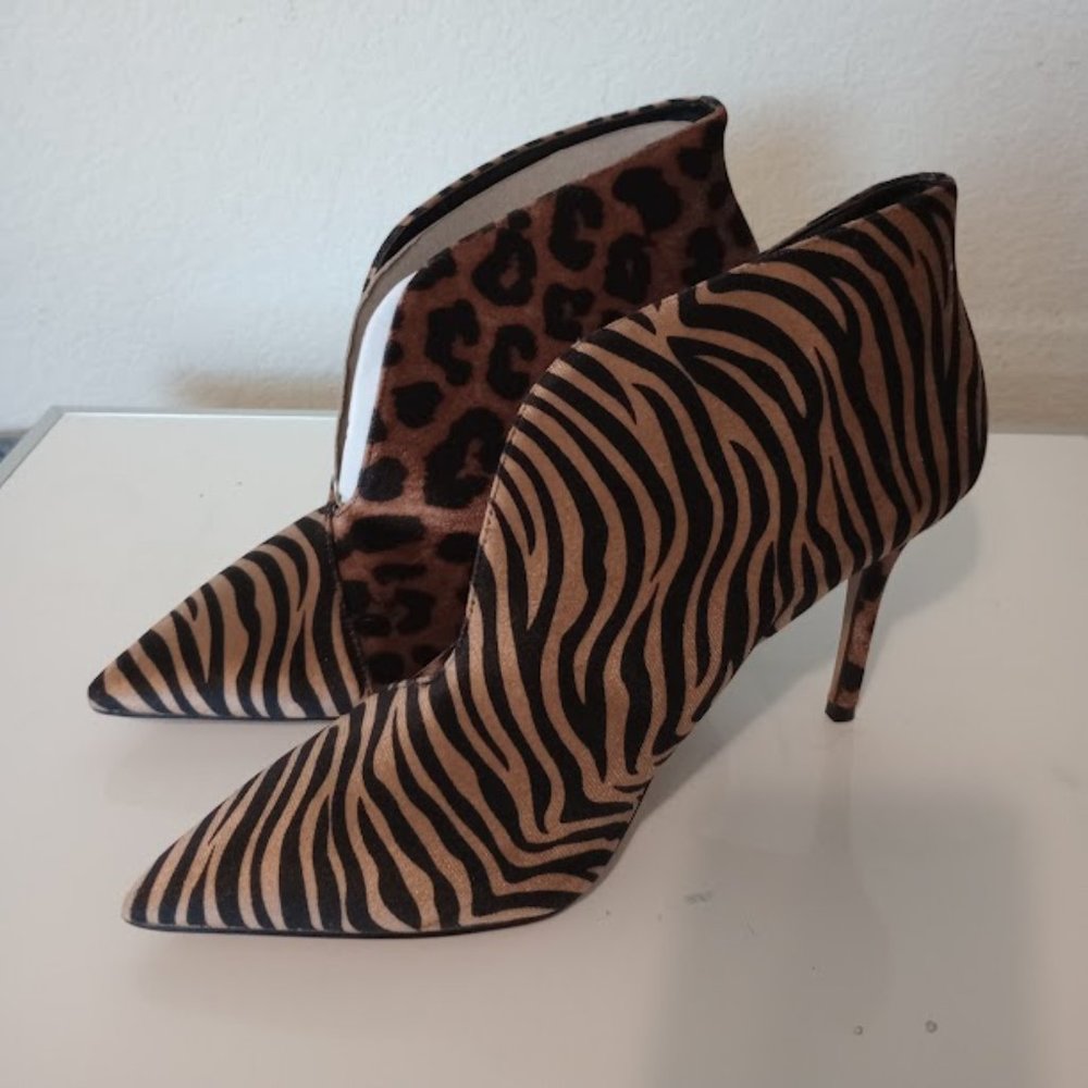 🆕 NWOT! ALDO Dwoinia Leopard Print Ankle Boots Size 9